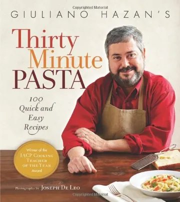 Giuliano Hazan's Thirty Minute Pasta by Giuliano Hazan, book cover