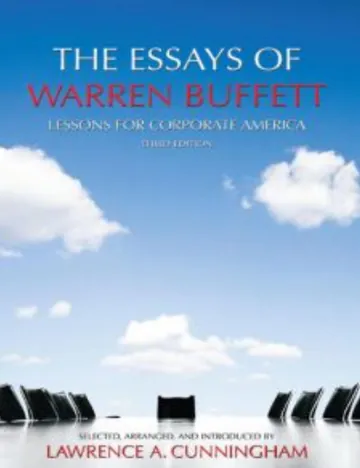 The Essays of Warren Buffett : Lessons for Corporate America by Lawrence A. Cunningham, book cover