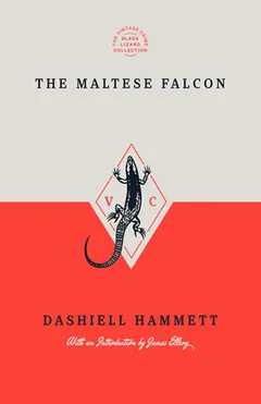 The Maltese Falcon by Dashiell Hammett, book cover