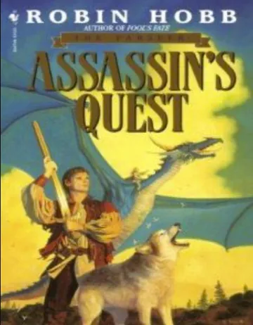 Assassin's Quest by Robin Hobb, book cover