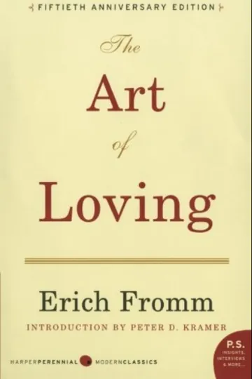 The Art of Loving by Erich Fromm, book cover