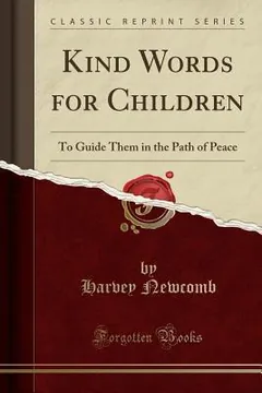 Kind Words for Children by Harvey Newcomb, book cover