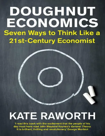 Doughnut Economics by Kate Raworth, book cover