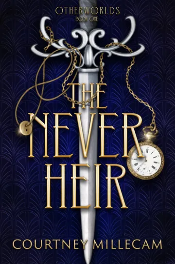 The Never Heir by Courtney Millecam, book cover