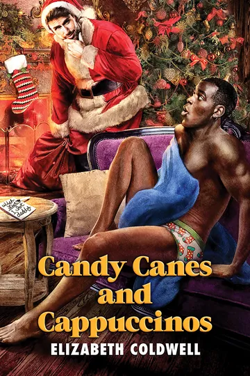 Candy Canes and Cappuccinos by Elizabeth Coldwell, book cover