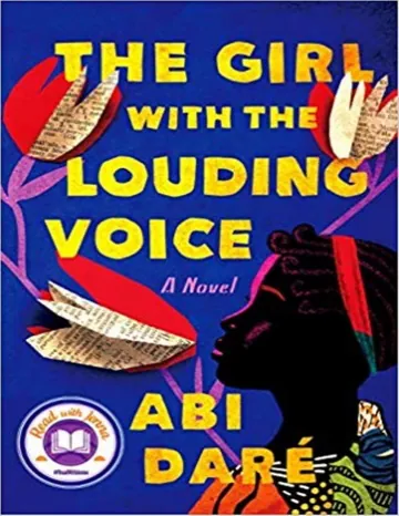The Girl with the Louding Voice by Abi Dare, book cover