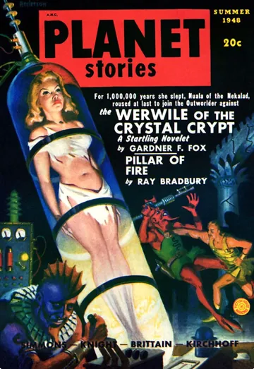 Pillar of Fire by Ray Bradbury, book cover