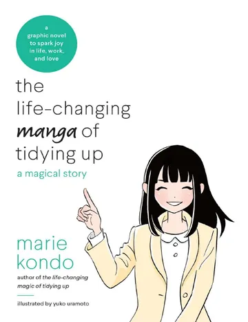 The Life-Changing Magic of Tidying Up by Marie Kondo, book cover