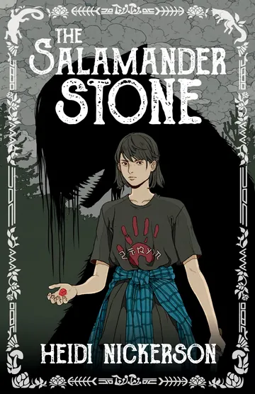 The Salamander Stone by Heidi Nickerson, book cover
