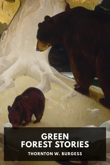 Green Forest Stories by Thornton W. Burgess, book cover