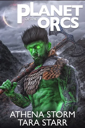 Planet of the Orcs by Athena Storm, book cover