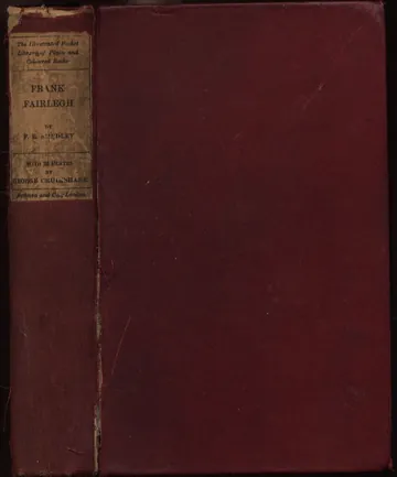 Frank Fairlegh by Frank E. Smedley, book cover