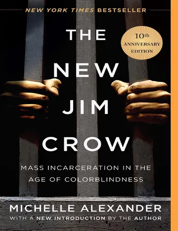 The New Jim Crow by Michelle Alexander, book cover