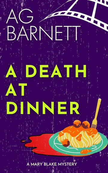 A Death at Dinner by AG Barnett, book cover