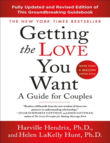 Getting the Love You Want by Harville Hendrix, book cover