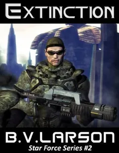 Extinction by B.V. Larson, book cover