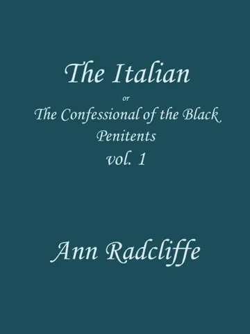 The Italian by Ann Ward Radcliffe, book cover