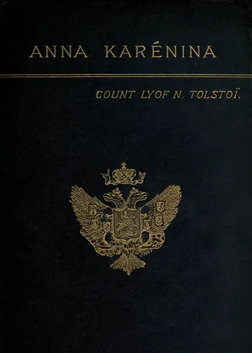 Anna Karenina by Leo Tolstoy, book cover