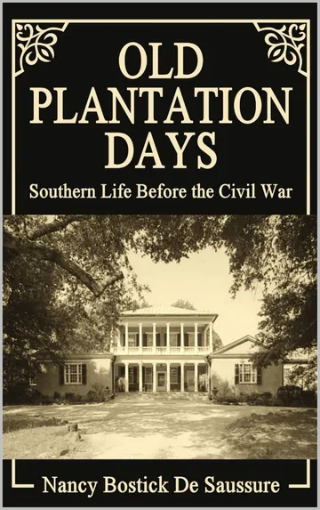Old Plantation Days by De Saussure N. B., book cover
