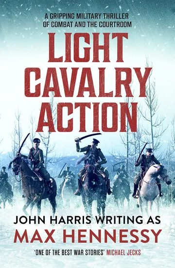 Light Cavalry Action by Max Hennessy, book cover