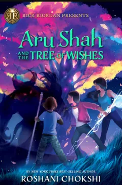 Aru Shah and the Tree of Wishes by Roshani Chokshi, book cover