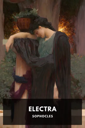 Electra by Sophocles, book cover