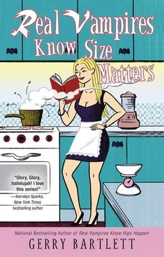 Real Vampires Know Size Matters by Gerry Bartlett, book cover