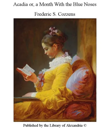 Acadia by Frederic S. Cozzens, book cover