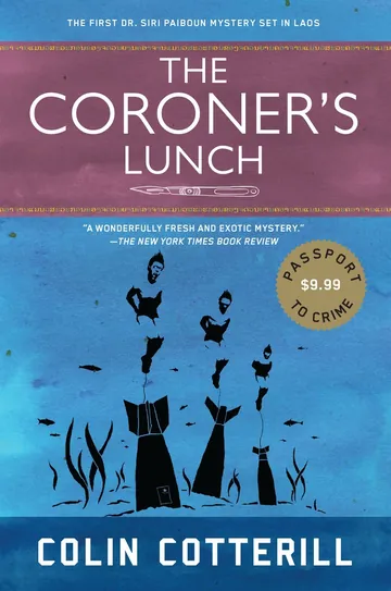 The Coroner's Lunch by Colin Cotterill, book cover
