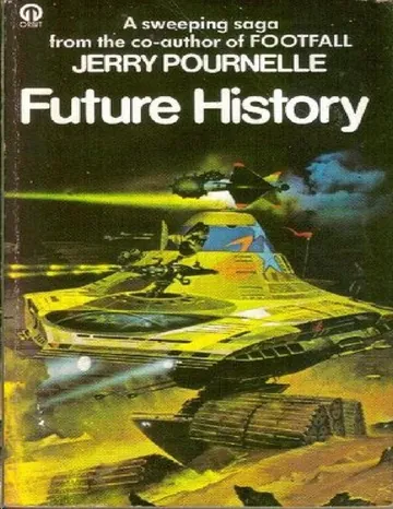 Future History by Jerry Pournelle, book cover