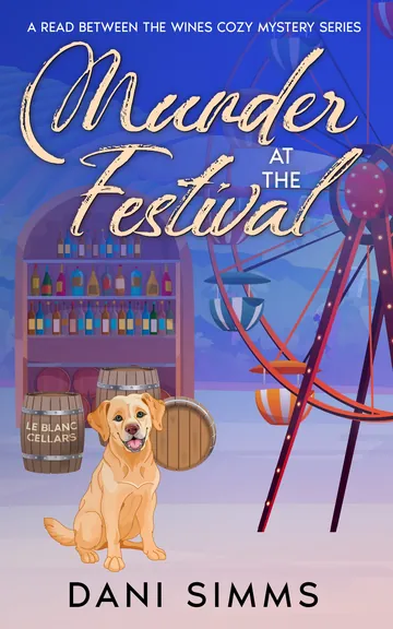 Murder at the Festival by Dani Simms, book cover