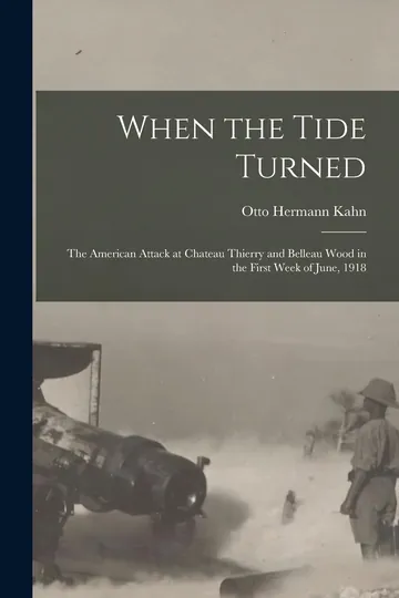 When the Tide Turned by Otto Hermann Kahn, book cover
