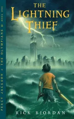 The Lightning Thief by Rick Riordan, book cover