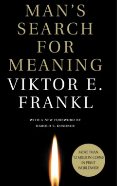 Man's Search for Meaning by Viktor Frankl, book cover
