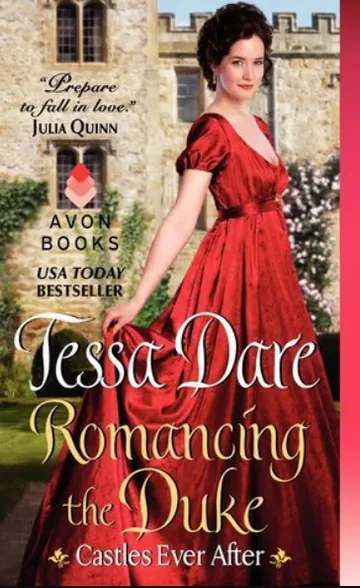 Romancing the Duke by Tessa Dare, book cover