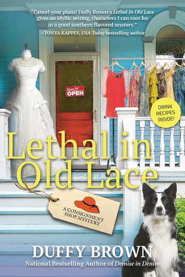 Lethal in Old Lace by Duffy Brown, book cover