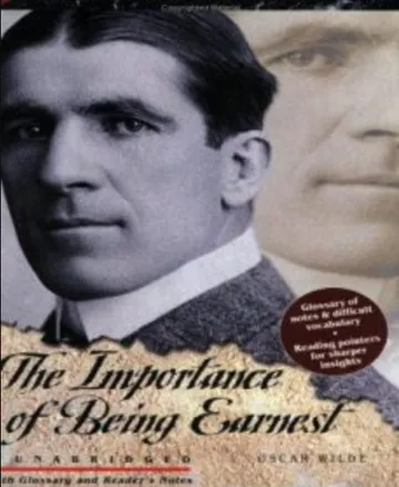 The Importance of Being Earnest by Oscar Wilde, book cover