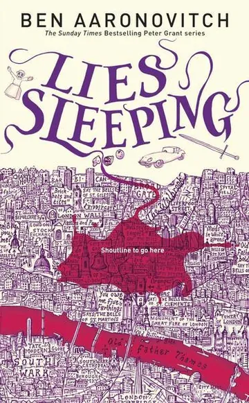 Lies Sleeping by Ben Aaronovitch, book cover