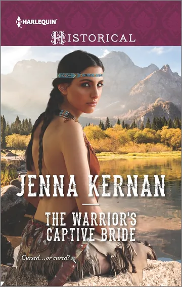 The Warrior's Captive Bride by Jenna Kernan, book cover