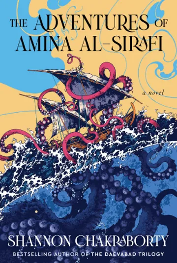 The Adventures of Amina al-Sirafi by S. A. Chakraborty, book cover