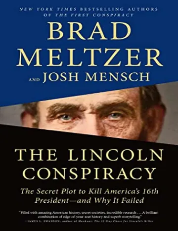 The Lincoln Conspiracy by Brad Meltzer, book cover