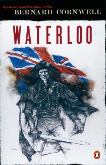 Sharpe's Waterloo by Bernard Cornwell, book cover