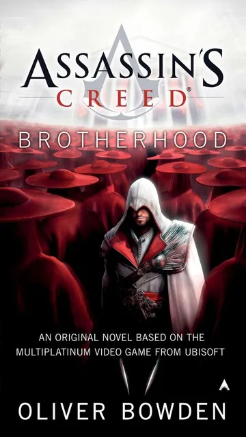 Assassin's Creed: Brotherhood by Oliver Bowden, book cover