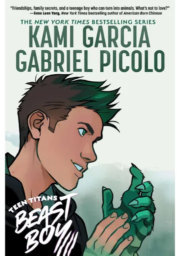 Teen Titans: Beast Boy by Kami Garcia, book cover