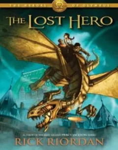 The Lost Hero by Rick Riordan, book cover