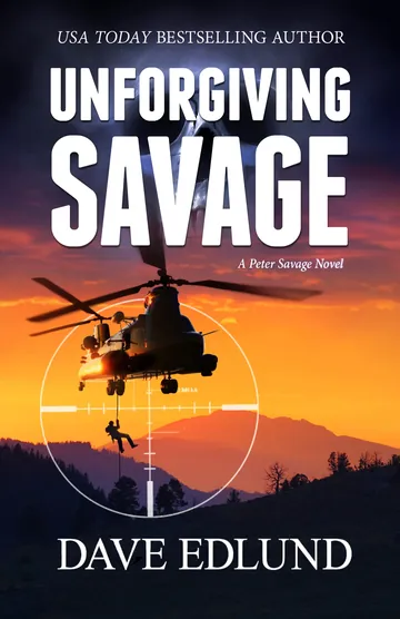 Unforgiving Savage by Dave Edlund, book cover
