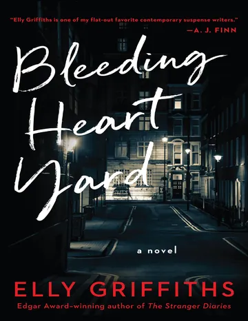 Bleeding Heart Yard by Elly Griffiths, book cover