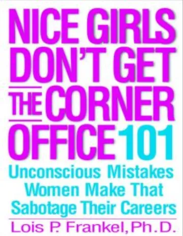 Nice Girls Don't Get Rich by Lois P Frankel, book cover