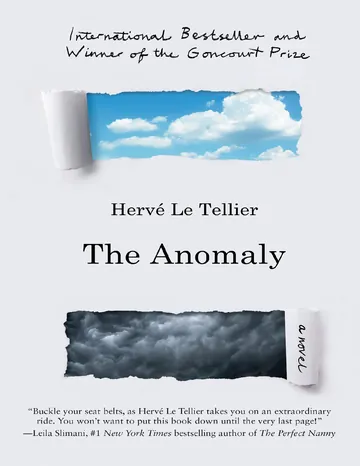 The Anomaly by Herve Le Tellier, book cover