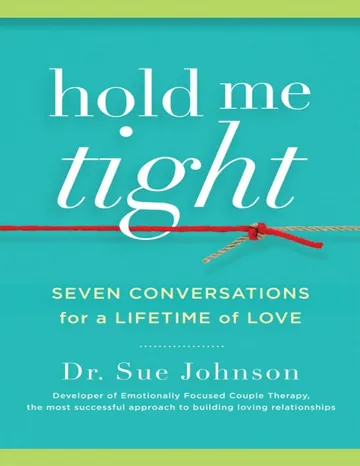 Hold Me Tight by Sue Johnson, book cover